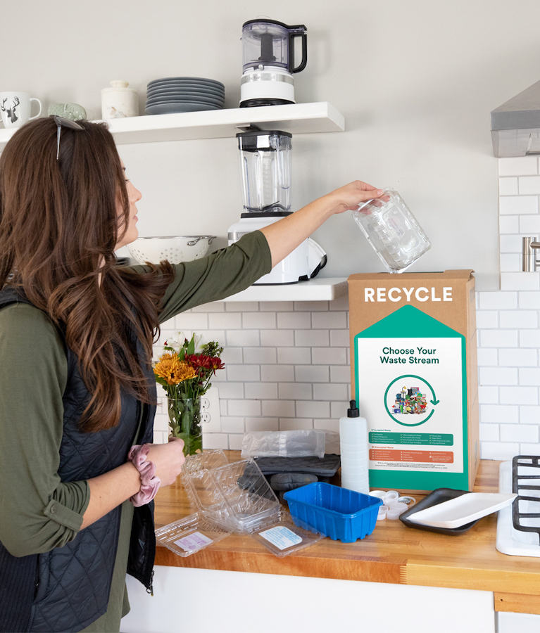 Bathroom recycling made easy | Zero Waste Box™
